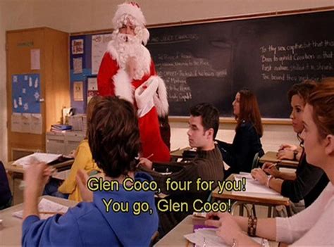 Glen Coco is a character from the movie Mean Girls. Glen Coco is a teenage boy who either has many friends or has a very deep relationship with himself.